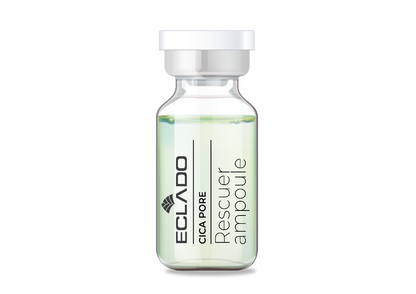 Rescuer Ampoule * Cica Pore (Brightening and Anti-Wrinkle Effects) * 10-ampoule Box