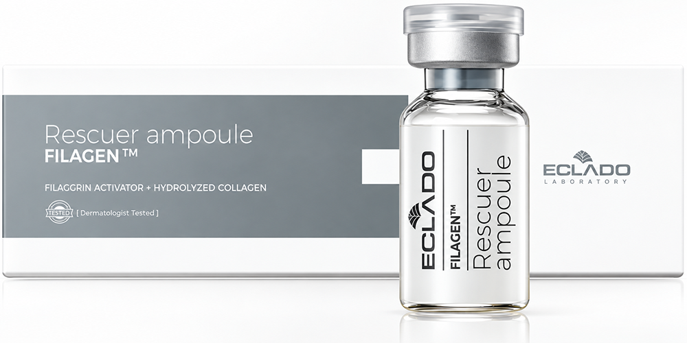Rescuer Filagen Ampoule (Brightening and Anti-Wrinkle Effects) * 10-ampoule Box