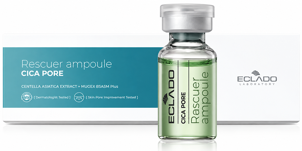 Rescuer Ampoule * Cica Pore (Brightening and Anti-Wrinkle Effects) * 10-ampoule Box